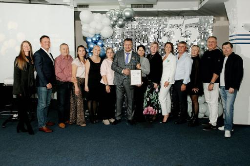 Член Тверского областного отделения "ОПОРА РОССИИ", Гендиректор тверской сети «Александрит» Сергей Рыбаков получил высшую награду Мемориального фонда Фаберже.