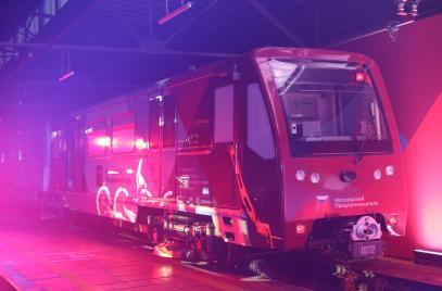 Александр Калинин принял участие в запуске поезда «Московский предприниматель» на кольцевой линии метро