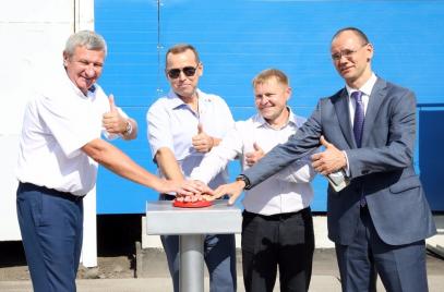 Президент «ОПОРЫ РОССИИ» Александр Калинин принял участие в запуске первого производство в индустриальном парке ТОР