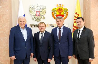 Александр Калинин обсудил с Главой Чувашии Олегом Николаевым региональные меры поддержки бизнеса