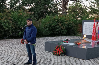 22 июня 2024 года в день Памяти и скорби прошла акция «Свеча памяти»