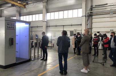 Предприниматели «ОПОРЫ РОССИИ» создали дезинфицирующие тоннели для Путина