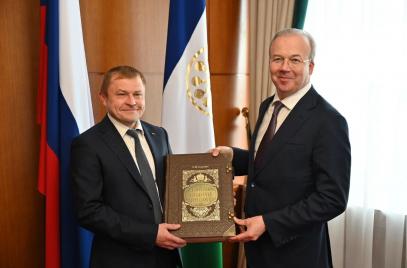 Состоялась рабочая встреча Президента «ОПОРЫ РОССИИ» Александра Калинина и Главы Республики Башкортостан Радия Хабирова