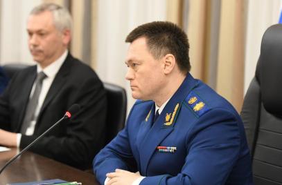 Состоялась встреча Генерального прокурора РФ Игоря Краснова с предпринимателями Новосибирской области