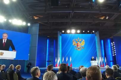 Владимир Путин заявил о росте экономики и льготах для бизнеса