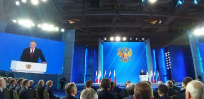 Владимир Путин заявил о росте экономики и льготах для бизнеса