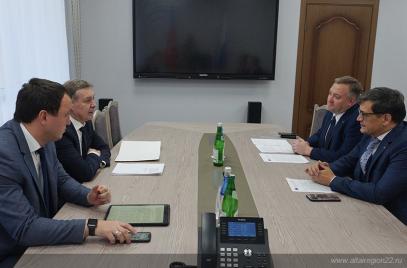 Зампредседателя Правительства Алтайского края Анатолий Нагорнов провел рабочую встречу с представителями «ОПОРЫ РОССИИ»
